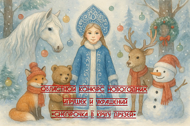  Областной конкурс новогодних игрушек и украшений «Снегурочка в кругу друзей»